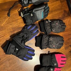 Colorful Winter Gloves Set